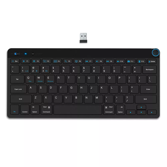 Ultra Compact Dual-Mode Wireless Bluetooth Keyboard