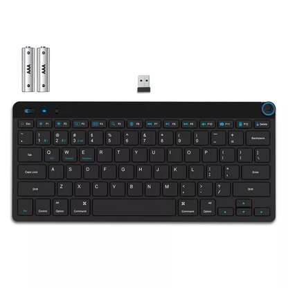 Ultra Compact Dual-Mode Wireless Bluetooth Keyboard